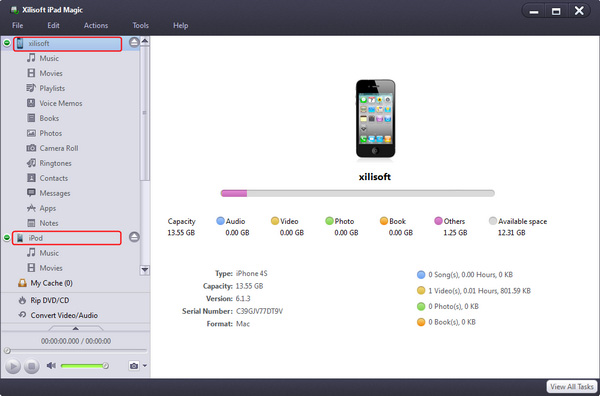 transfer files between iPhones