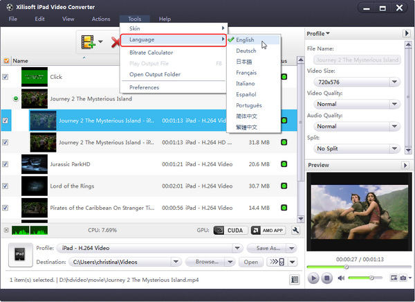 Xilisoft iPad Video Converter