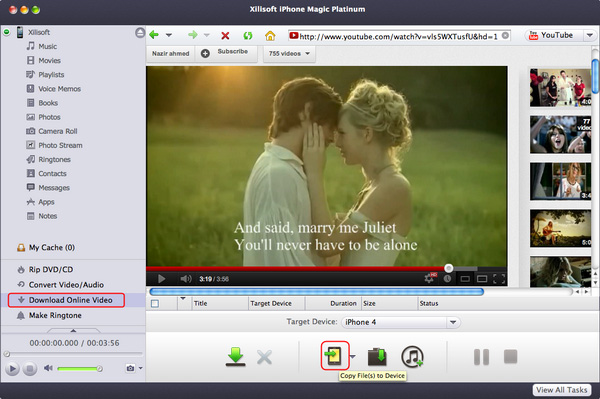 Download and convert online videos to iPhone