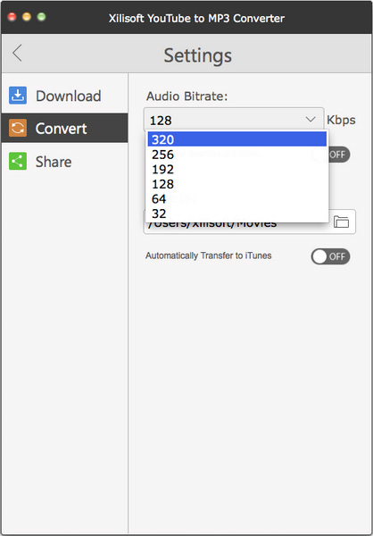 Xilisoft YouTube to MP3 Converter for Mac