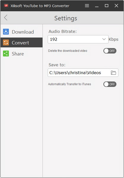 Xilisoft YouTube to MP3 Converter