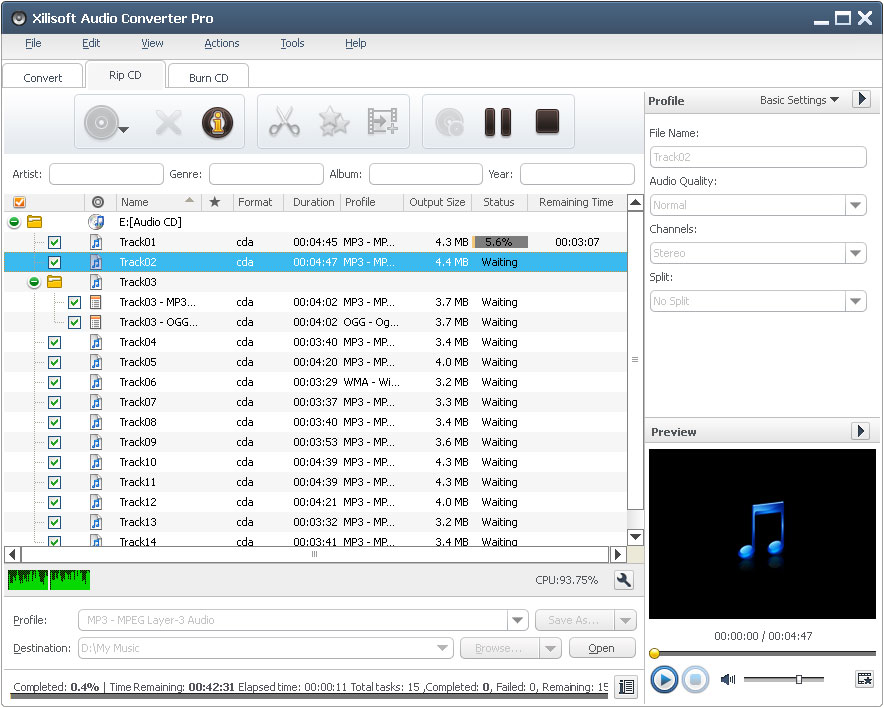 Xilisoft Audio Maker